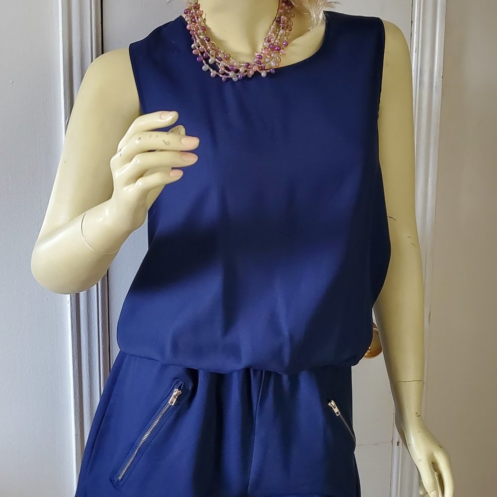 Navy Jumpsuit